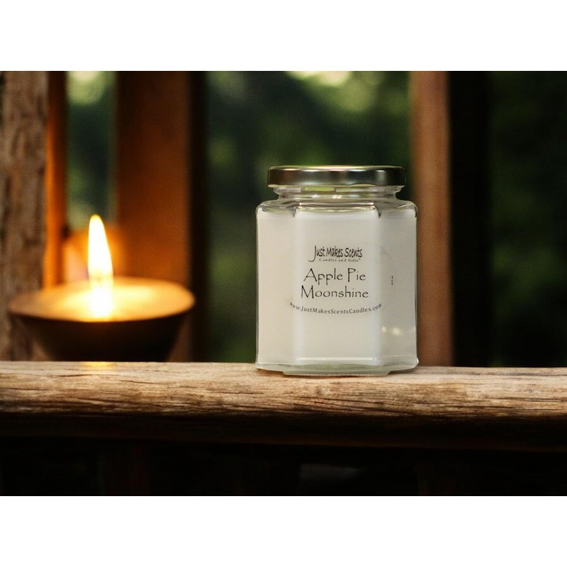 Apple Pie Moonshine Scented Candle - Hand Poured in The