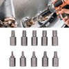 10 Piece Screw Extractor Set, Hex Multi Spline Easy Out