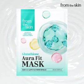 from the skin 프롬더스킨 글루타치온 핏 25ml (20매) 아우라 핏 마스크 (20개입)