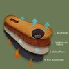 3 P. Black o. Insoles Brown Antibacterial Cinnamon [Improved Model