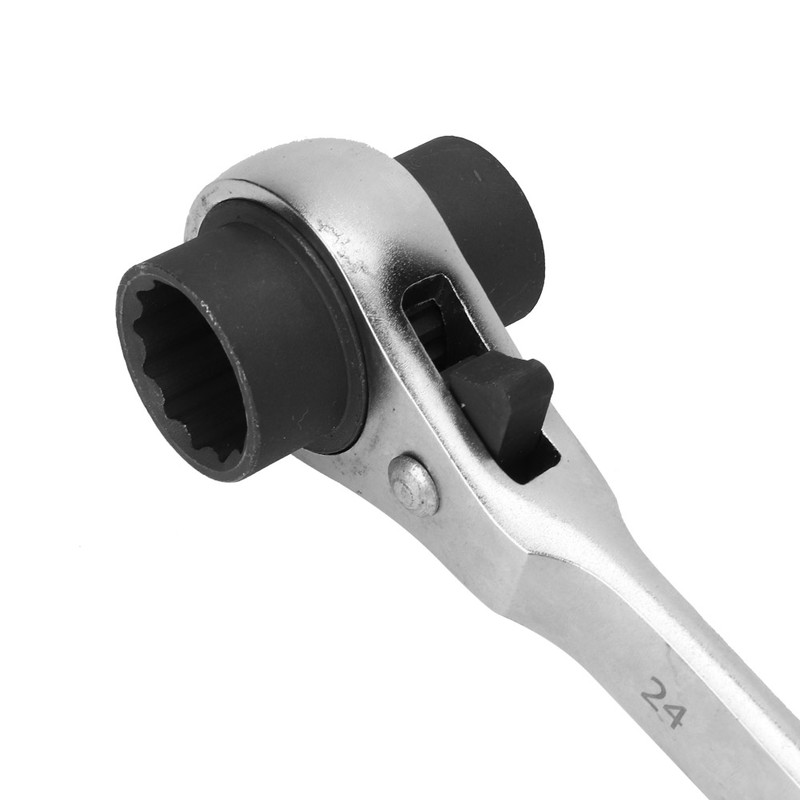 CR V Steel Tip Tail Ratchet Wrench Repairing Tool Mechanical