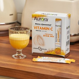 [Genuine] Aurora liposome vitamin C powder (3,000mg high content) 30 packets, 1 piece / [정품]오로라 리포좀 비타민C 분말 (3,000mg 고함량) 30포, 1개