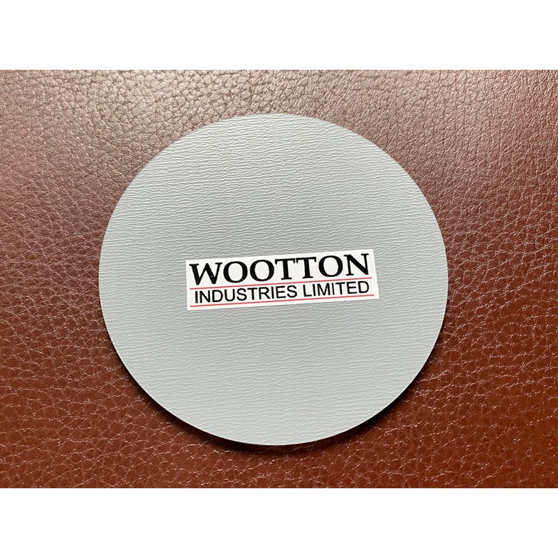 15mm Gloss White Round Disc Circle [3mm Thick] Perspex Acrylic