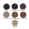 YANTAISIYU Kit De Herramientas Para Extensiones De Cabello Con Microanillos