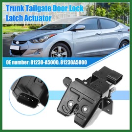 Motoforti Rear Trunk Latch Lock Actuator for Hyundai Elantra GT 81230-A5000 Long-lasting