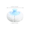 Jojofuny 2pcs Powder Puff 8cm Soft Plush Talcum Applicator For