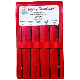 Flying Dutchman Spiral Five Dozen Pinless Scroll Saw Blade Variety Pack