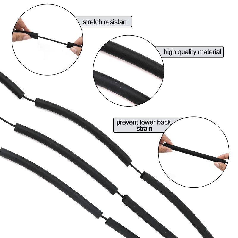 High Jump Elastic Crossbar, 8.2ft Long High Jump Elastic Bungee