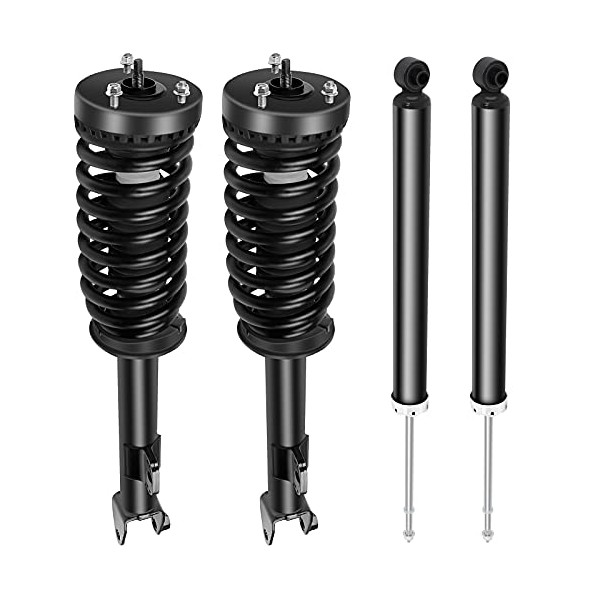 CCIYU RWD 4PCS Front and Rear Pair Struts Complete Struts