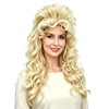 Curly Wig for Cosplay and Themed Events, Long Blonde Curly
