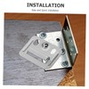 TEHAUX 200Pcs Wall Panel Clamp Furniture Clamps for Easy Installation