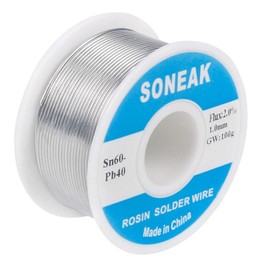 SONEAK 60/40 Tin Lead Solder With Rosin Core For Electrical Soldering 1.0mm 100g