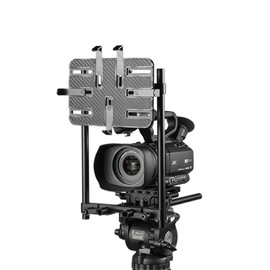 Ikan PT-TAB Above The Lens Universal Tablet Teleprompter (Black)