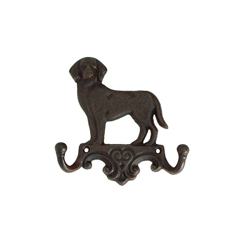 Dio Wall Hook Dog Cast Iron 16 x 16.5 cm