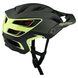 Troy Lee Designs A3 Uno Half Shell Mountain Bike Helmet W/MIPS - EPP EPS Premium Lightweight - All Mountain Enduro Gravel Trail Cycling MTB (Glass Green, Medium/Large)