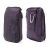 DFV Mobile Multi Functional Vertical Stripes Nylon Pouch Bag Case