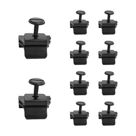 Wevdn 10 PCS Front Fender Bumper Cover Clip Kit, OEM 53879-58010 47749-58010 Car Fastener Replacement, Vehicle Fender Bumper Clips Compatible with Corolla, 4Runner, Avalon, Sienna