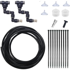 Moistenland Reptile Terrariums Misting Accessories kit, 20 pcs