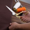 10.5 inch Fabric Tailors Scissors Copper Stainless Steel Sharp Dressmaker