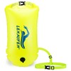 LeKaufen 28L Swim Buoy Swim Safety Float Waterproof Dry Bag