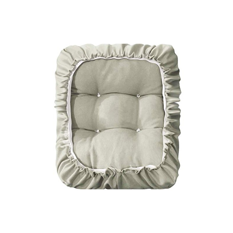 TINTON LIFE Padded Rectangle Bar Stool Cover Cushion with Elastic