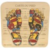 Eurotel ® Wooden Board Foot Massage, Foot Massage, Reflexology /