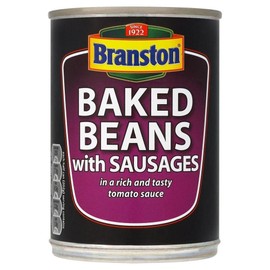 Branston Baked Beans with Sausages (405g) - Pack of 2