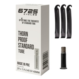 6725 Cycles 29 x 1.9-2.40 SV 48MM Thorn Resistant Schrader Valve Bike Tube - Buy 2 Get Freight Free – Puncture Resistant Inner Tube with 3.5mm Reinforced Wall