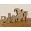 khevga Christmas Decoration Lettering Xmas Santa Claus Table Decoration Christmas