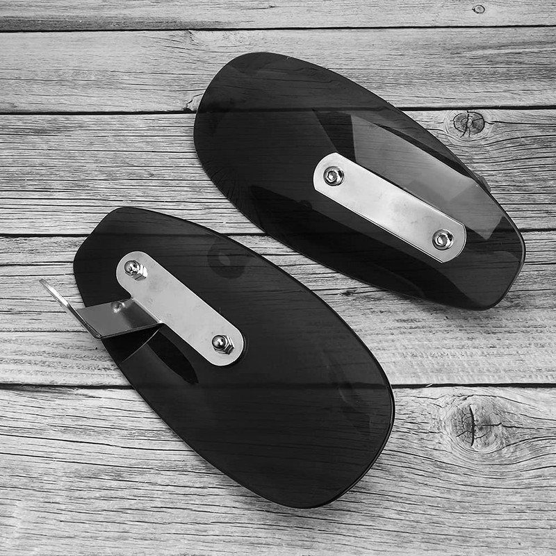 Strong Flexibility 10mm 0.4in Universal Motorcycle Handguard handlebar wind deflector