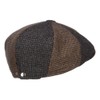 Jeanne Simmons Men's Two Tone Wool 8 Panel Newsboy Hat