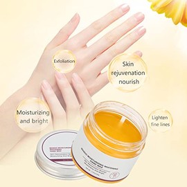 ZJchao Crema de Cera para el Cuidado de los Pies, Leche Extracto de Propóleo Hidratante Peel Off Mascarilla Nutritiva para Manos, Manos Y Pies, Cera S
