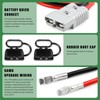 Delgada 175A Battery Quick Connect with 3.94Ft 6AWG Battery Cables