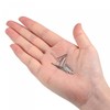 sourcing map 1x15mm Dowel Pins, 20pcs 304 Stainless Steel Round