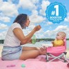 Bright Starts Pop 'N Sit Portable Booster, Indoor/Outdoor Use, Floor
