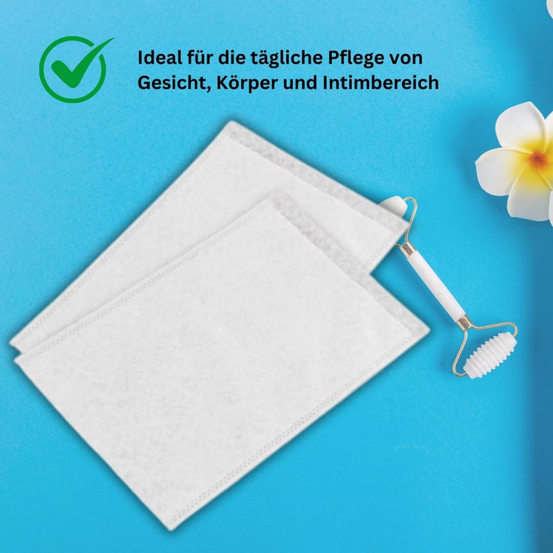 MaiMed Disposable Wash Mitts for Babies and Adults - Soft,