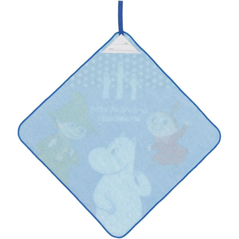Moomin [Loop Towel] Kindergarten Hand Towel with Loop / Dot