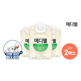 Mediwell Fiber (200ml x 24 packs) x 2 boxes balanced nutrition / 메디웰 화이바(200ml x 24팩) x 2박스 균형영양식
