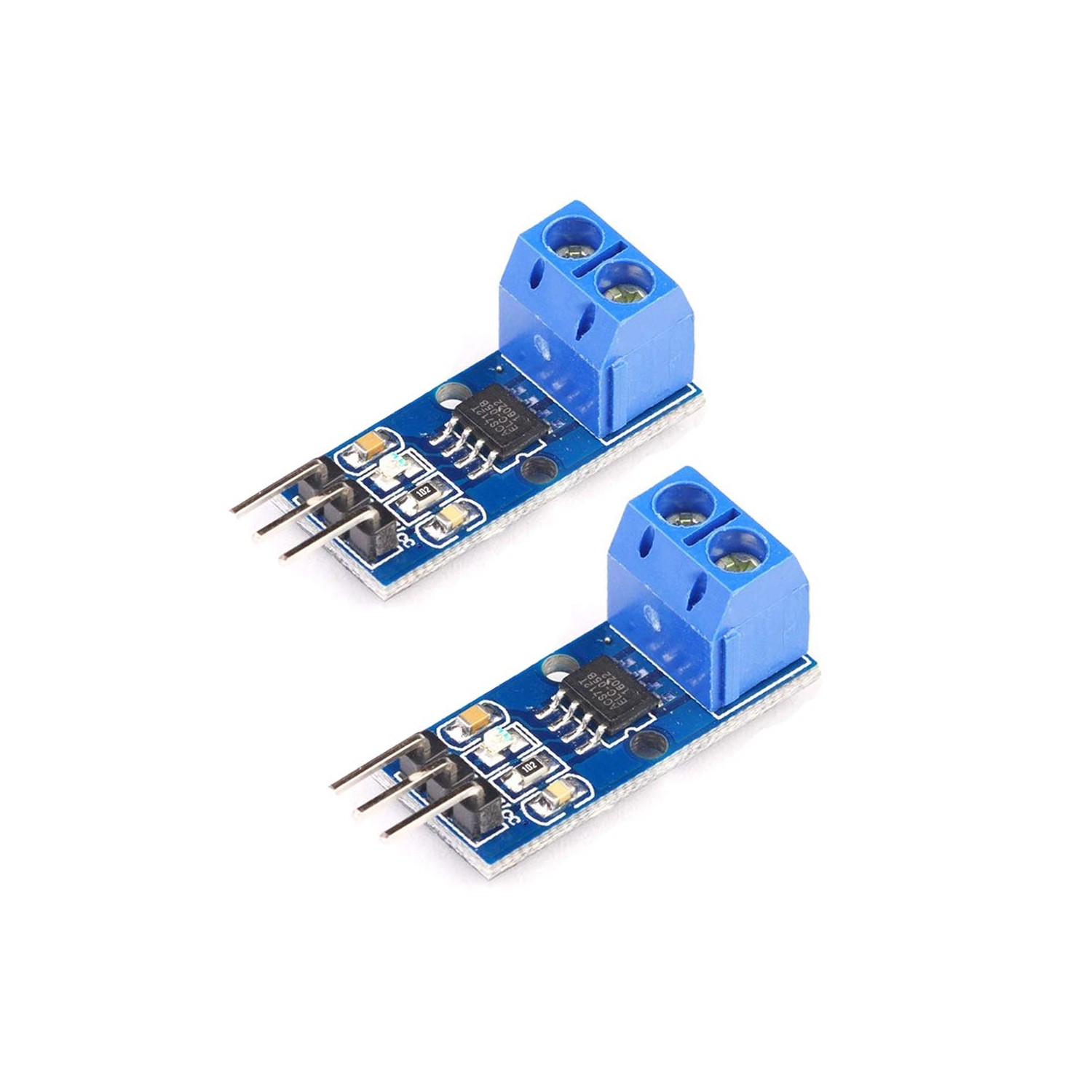 Hailege 2pcs ACS712 30A Current Sensor Module 30A Range ACS712 Current ...