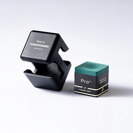 TP Pro+ | TP Chalk Pro+ Pool Cue Chalk | TurningPoint Billiard Chalk for Professional Tournament Dedicated Pool Chalk (Reduce Miscue, Durable, Low Deflection) (TP Pro+ Green, H)