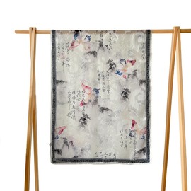 K-Elewon Elegant and Classic Long Scarf Neck scarf Fashion Scarves Wrap Lightweight Shawls for Women H24-03