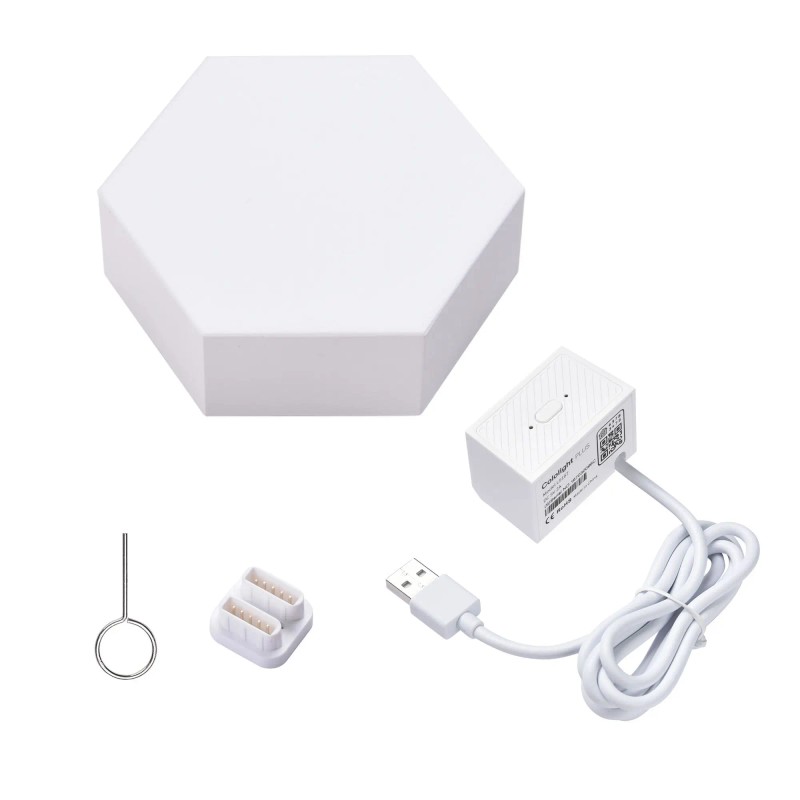 Smart Home Light Hexagon LED Desk Lamp USB Powered App