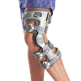 Ovation Medical Game Changer Unloader Knee Brace - Lightweight, Low Profile OA Knee Brace for Arthritis Pain and Support - Premium Knee Support for Medial and Lateral Knee Pain (Left)