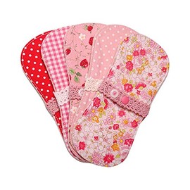 Suto Koton Cloth Napkins for Weed Ones Mini Liners, 5 Sheets (Warm Color)