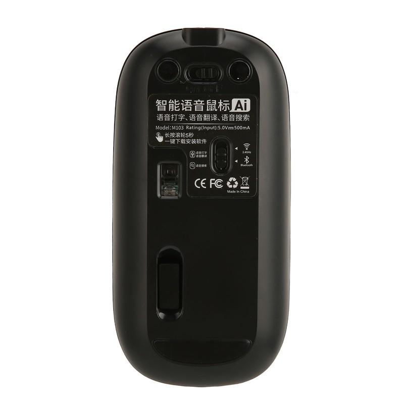 Voice Mouse 2.4G BT Connection Dual Mode 28 Languages Supported