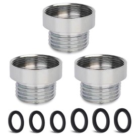 3 Pieces Faucet Adapter Set, CNYMANY Male Thread M20mm to Female Thread M24mm Kitchen Aerator Adapter Set Sink Faucet Adapter Hose Water Filter Standard Hose