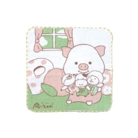 Naito Design Laboratories Puton Gauze Towel Handkerchief (Puton and Plush)