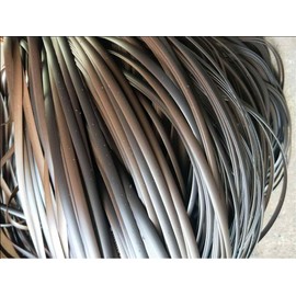 Mhome Plastic Woven Rattan Repair Material for Outdoor Garden Patio Furniture, Durable Wicker Bench Chair Table Repair Kits (Gradient Coffee)