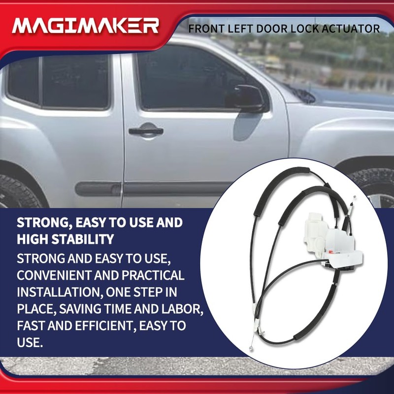 Magimaker Front Left Door Lock Latch Actuator Assembly Compatible with