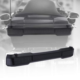 2 3/4" LED King Tour Pack Brake Turn Tail Light Kit fits for Harley Davidson Touring Electra Glide Road Glide Road King Models 1997-2008,Black Housing/Smoke Lens